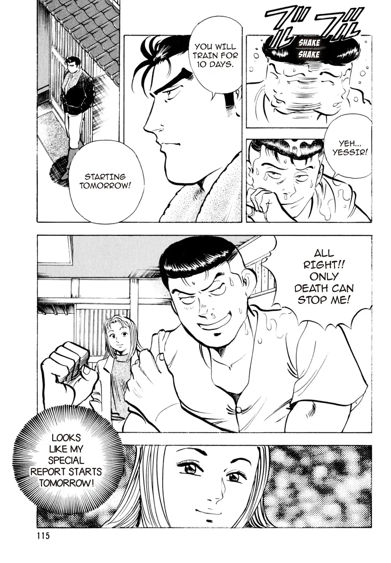 Shoku King Chapter 4 page 9 - Chapter 4: TOSHIZO'S TOUCH