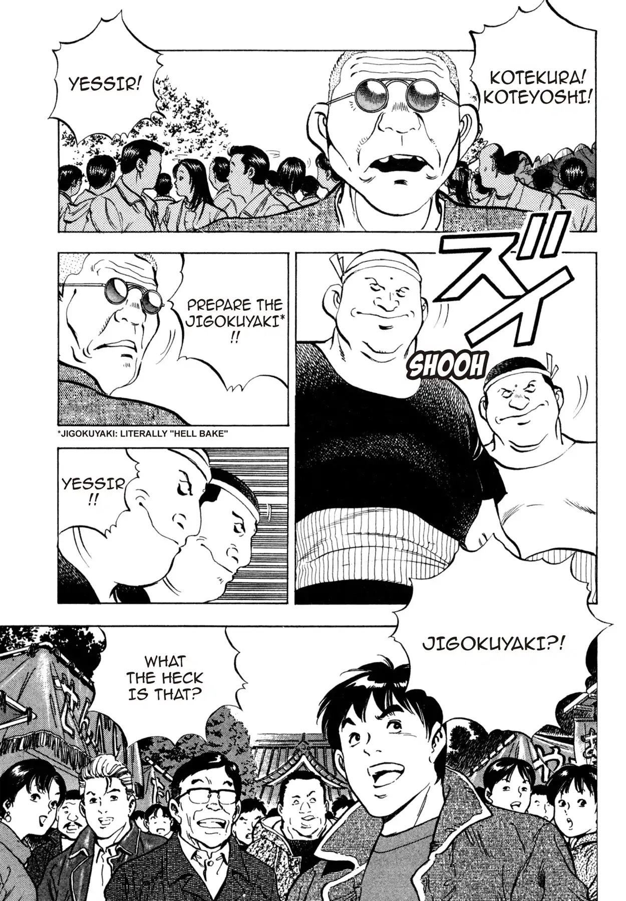 Shoku King Chapter 56 page 12 - Chapter 56: LAW AND ORDER