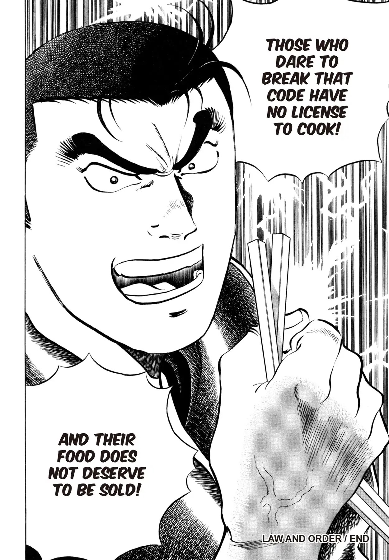 Shoku King Chapter 56 page 21 - Chapter 56: LAW AND ORDER