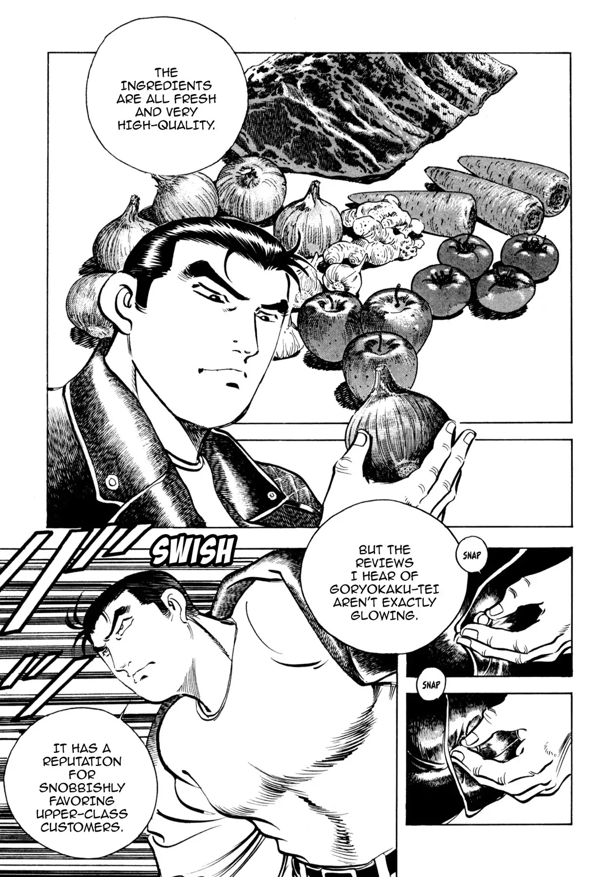 Shoku King Chapter 63 page 11 - Chapter 63: CURRICULUM VITAE
