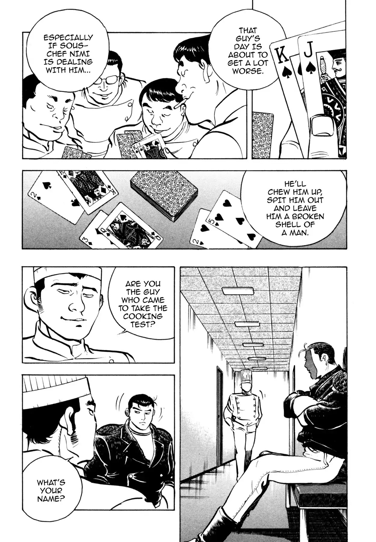 Shoku King Chapter 63 page 6 - Chapter 63: CURRICULUM VITAE