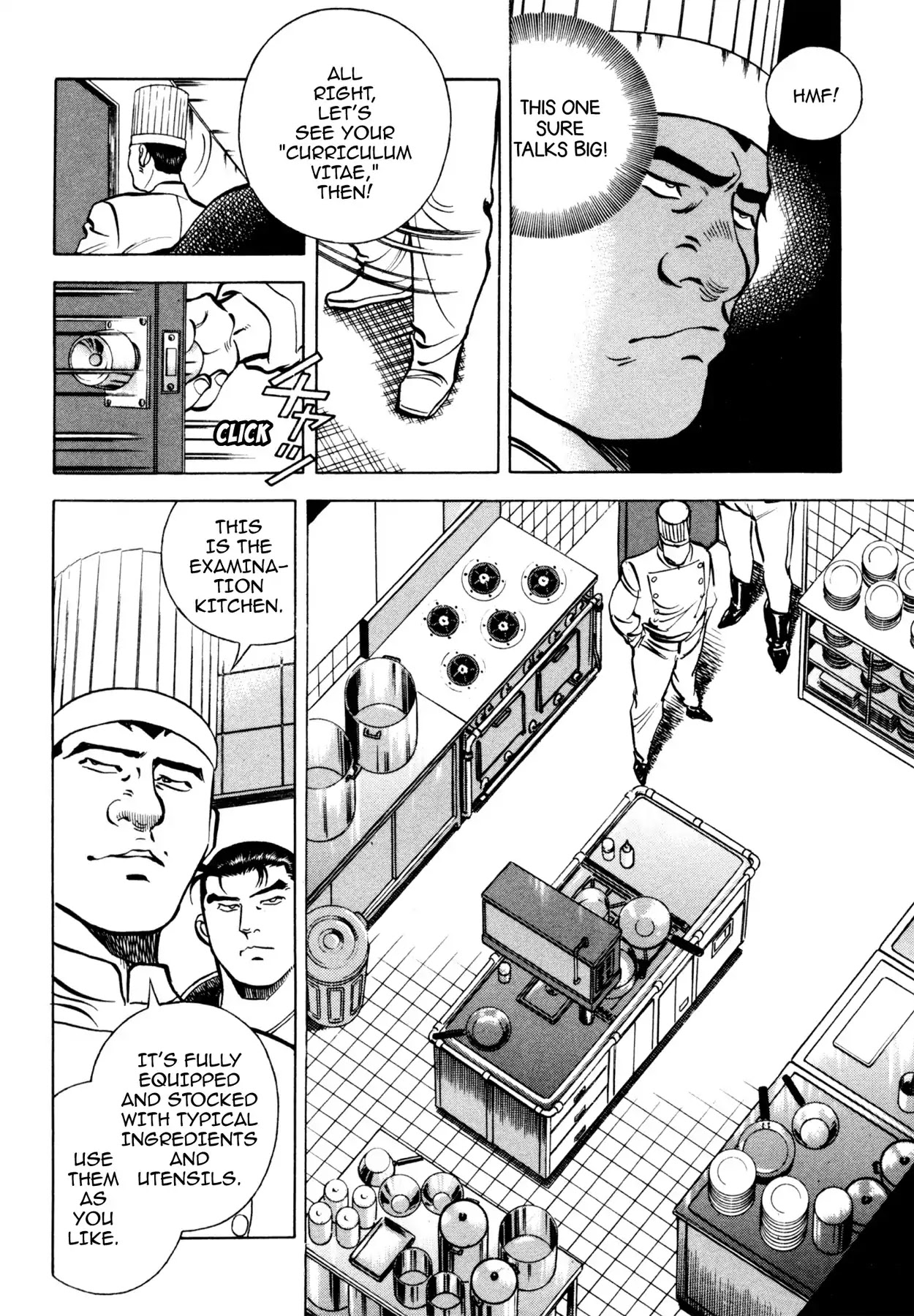 Shoku King Chapter 63 page 8 - Chapter 63: CURRICULUM VITAE