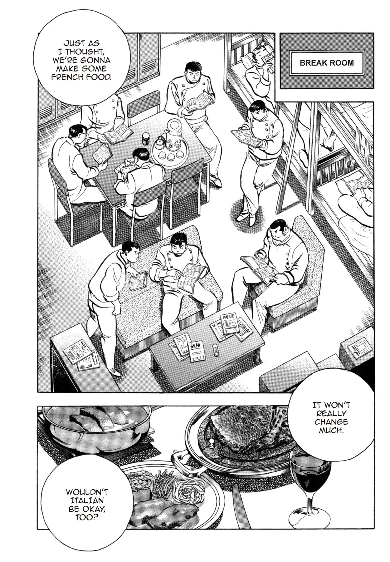 Shoku King Chapter 71 page 11 - Chapter 71: INTENTIONS
