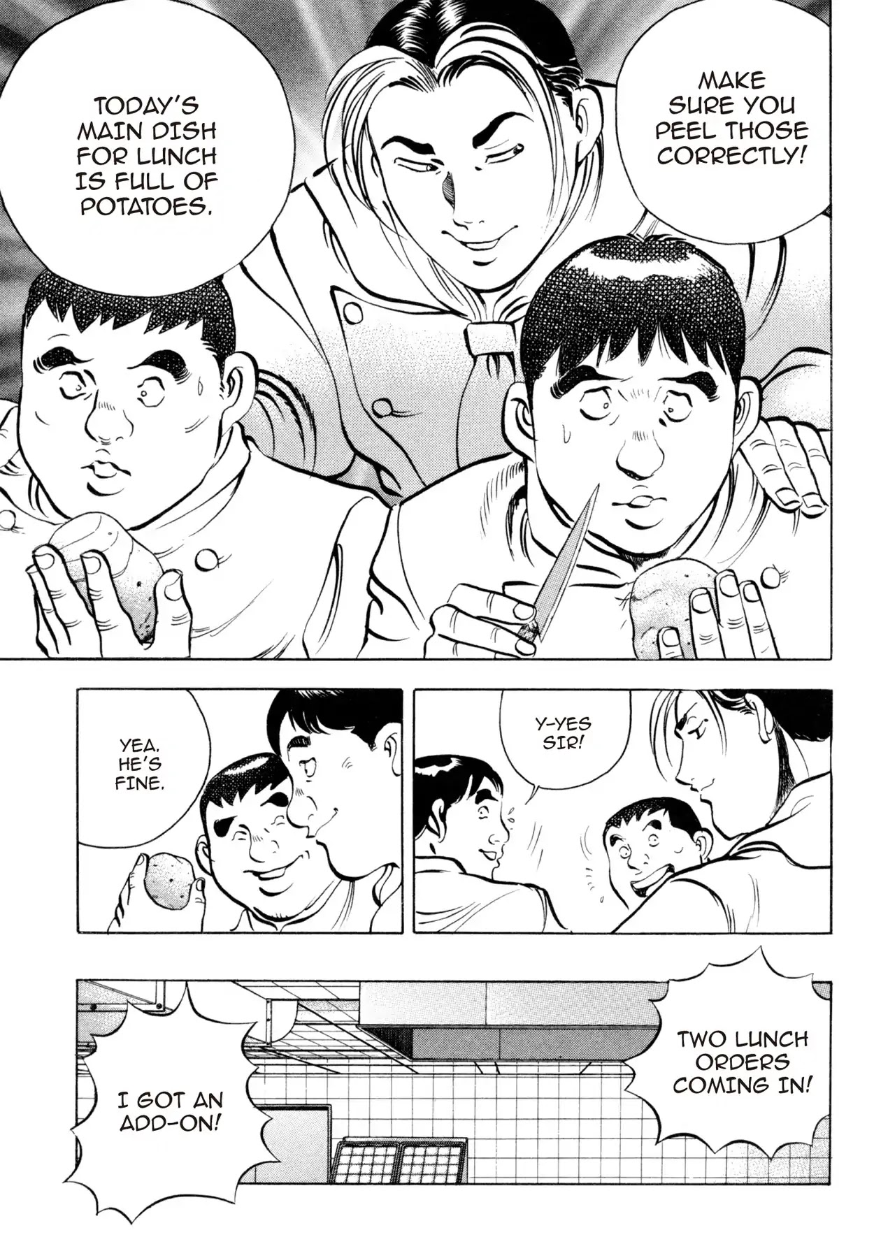 Shoku King Chapter 77 page 11 - Chapter 77: THE LEGEND VS.THE PRODIGY!