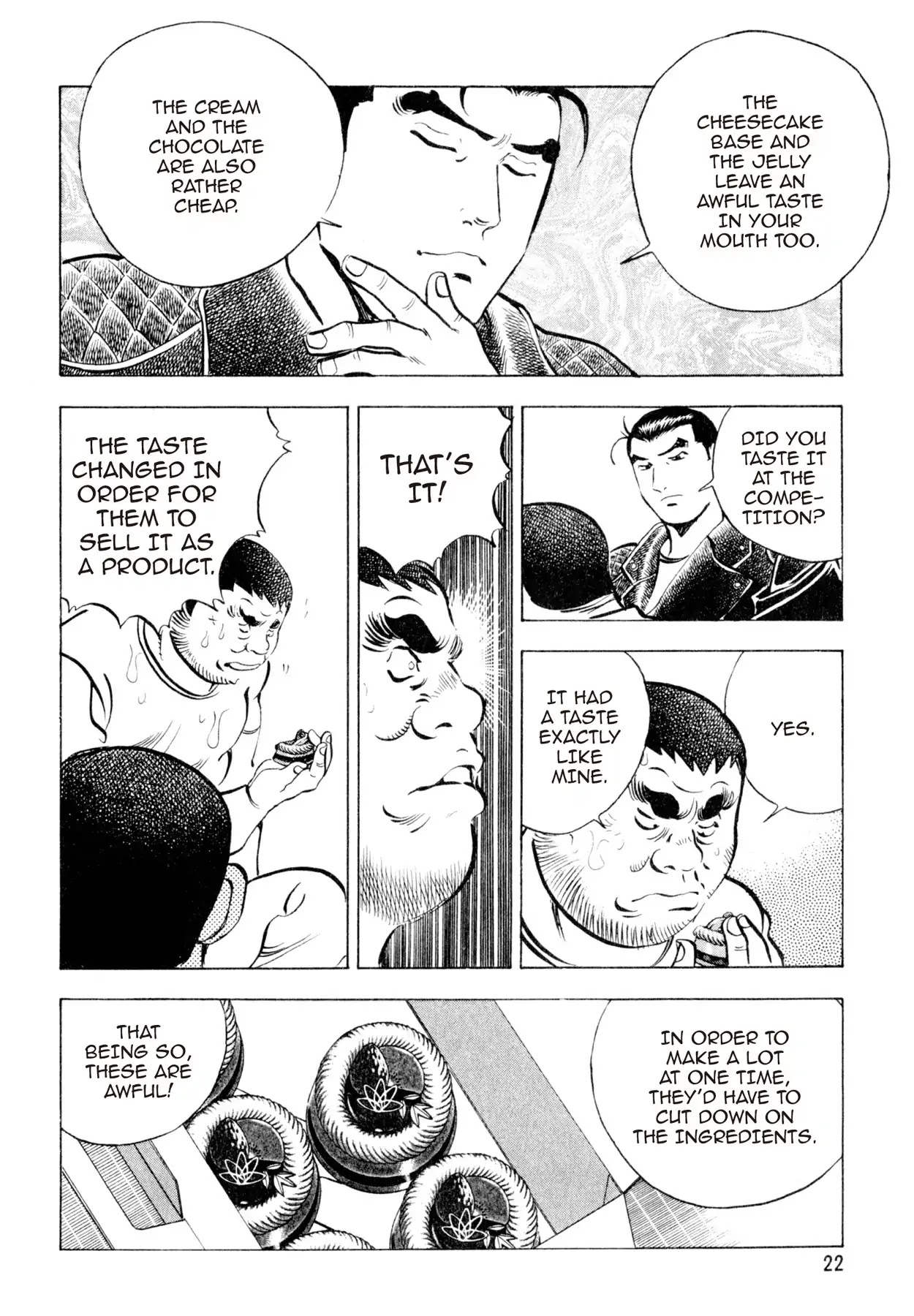 Shoku King Chapter 89 page 21 - Chapter 89: THE MISPLACED TASTE