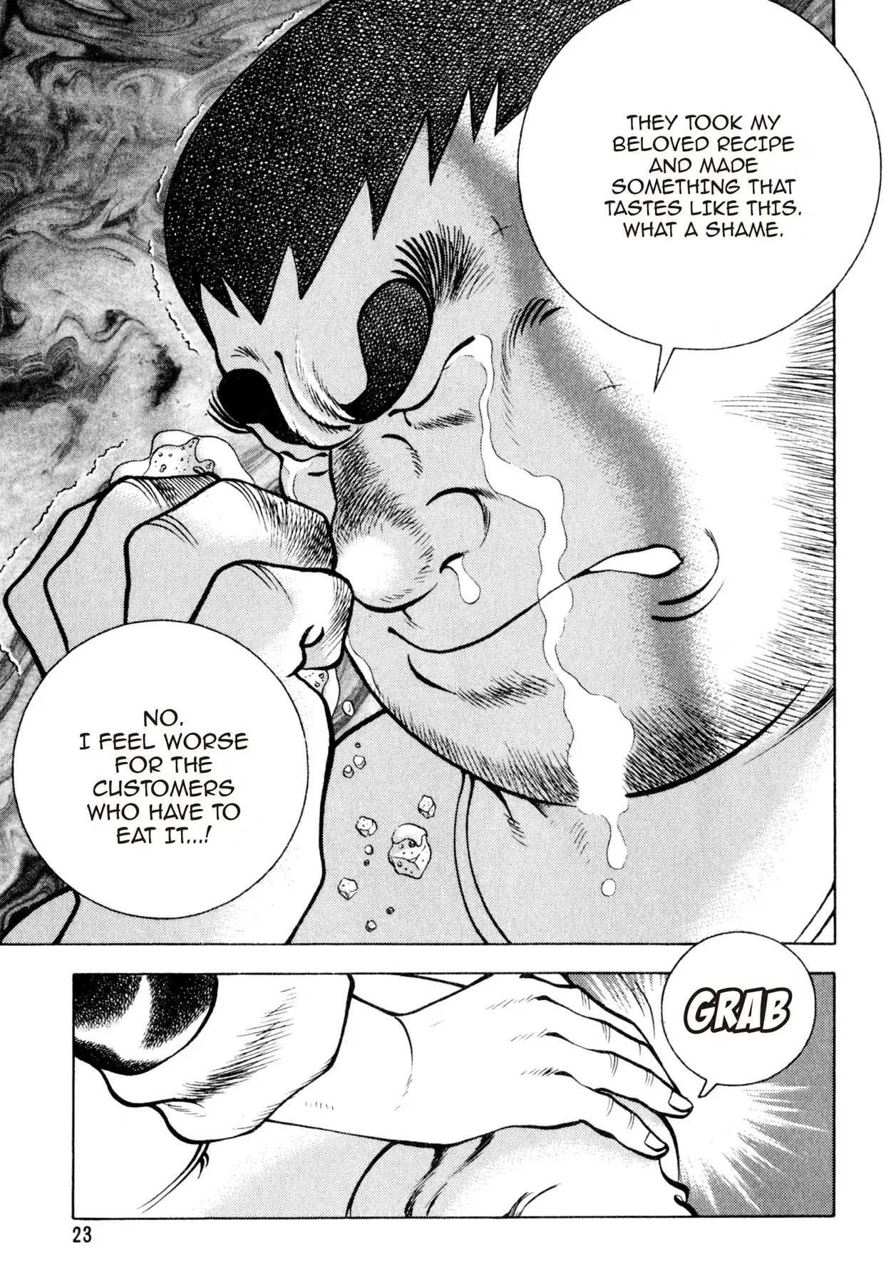 Shoku King Chapter 89 page 22 - Chapter 89: THE MISPLACED TASTE