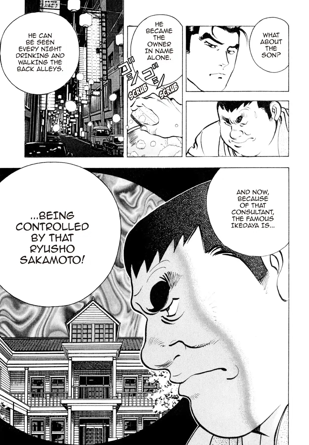 Shoku King Chapter 90 page 11 - Chapter 90: THE TRUE COLORS OF IKEDAYA