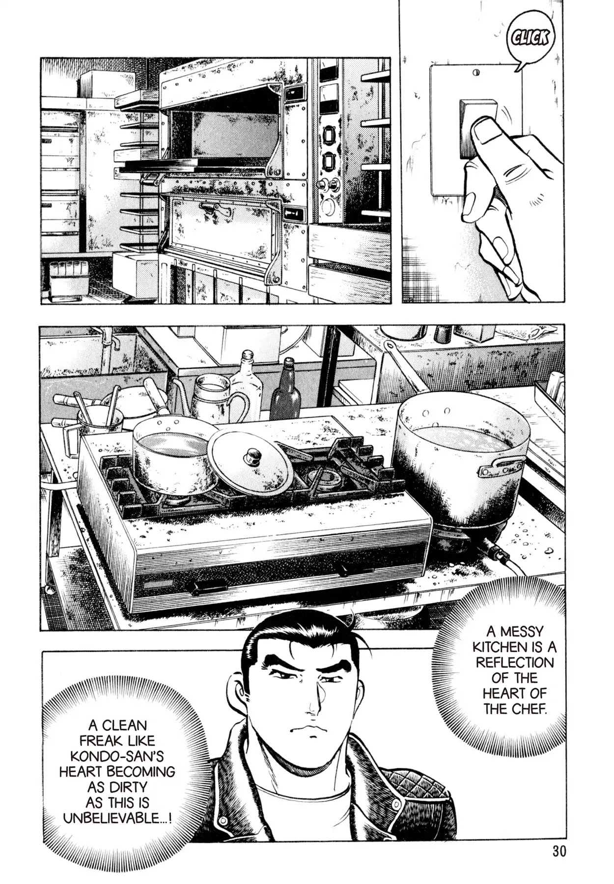 Shoku King Chapter 90 page 4 - Chapter 90: THE TRUE COLORS OF IKEDAYA