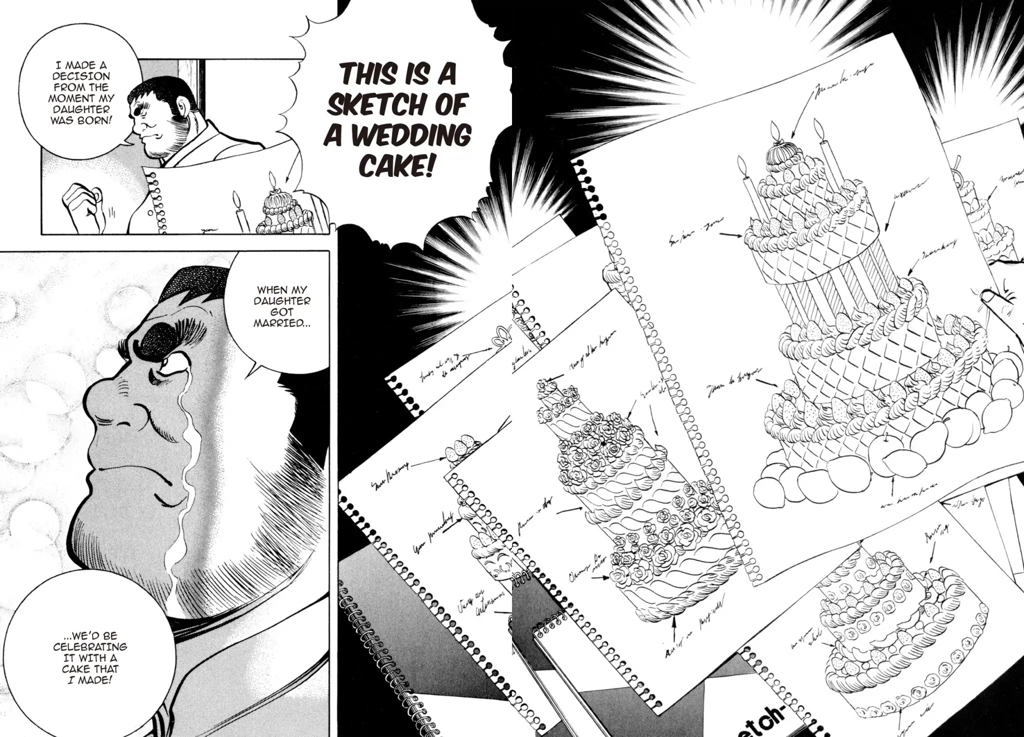 Shoku King Chapter 95 page 14 - Chapter 95: THE LEGENDARY WEDDING CAKE