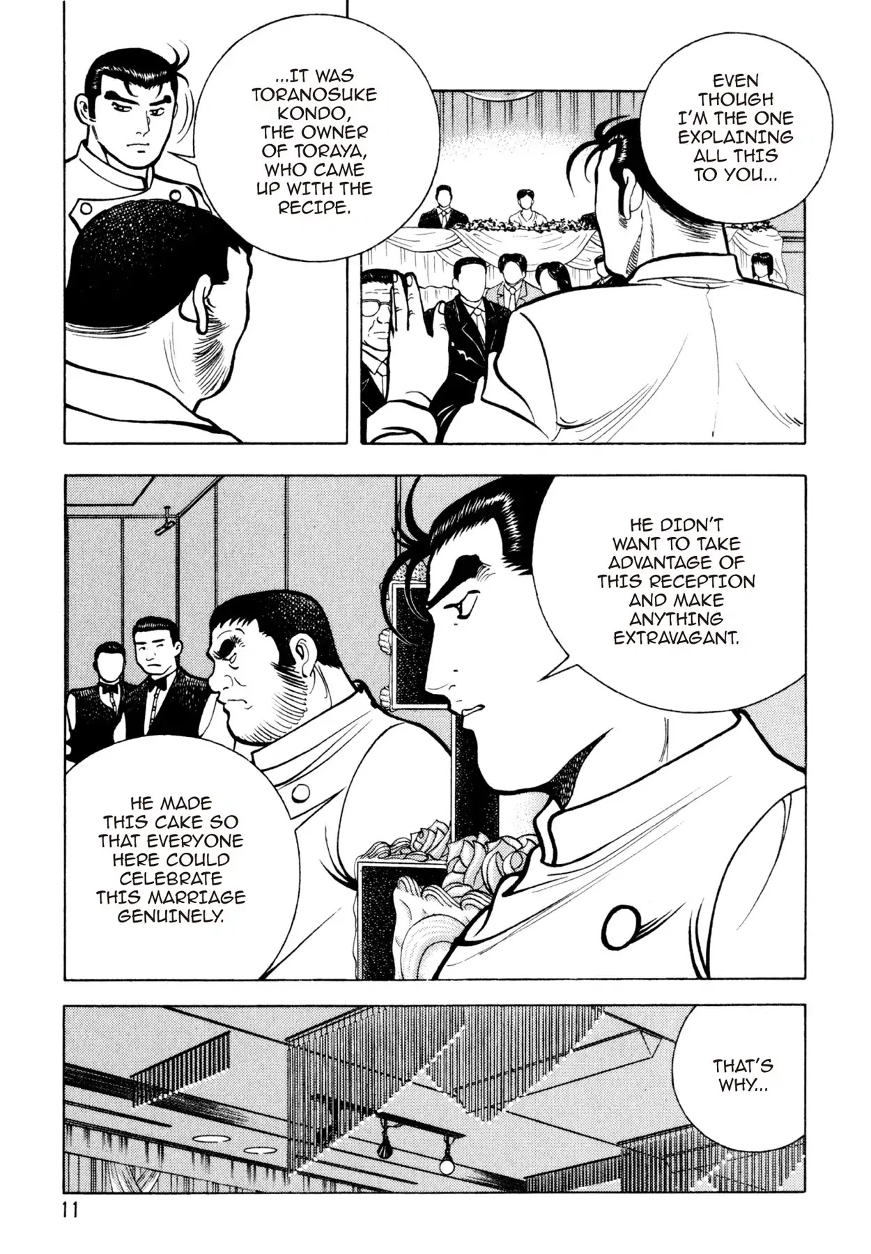 Shoku King Chapter 98 page 10 - Chapter 98: THE CELEBRATORY WEDDING CAKE