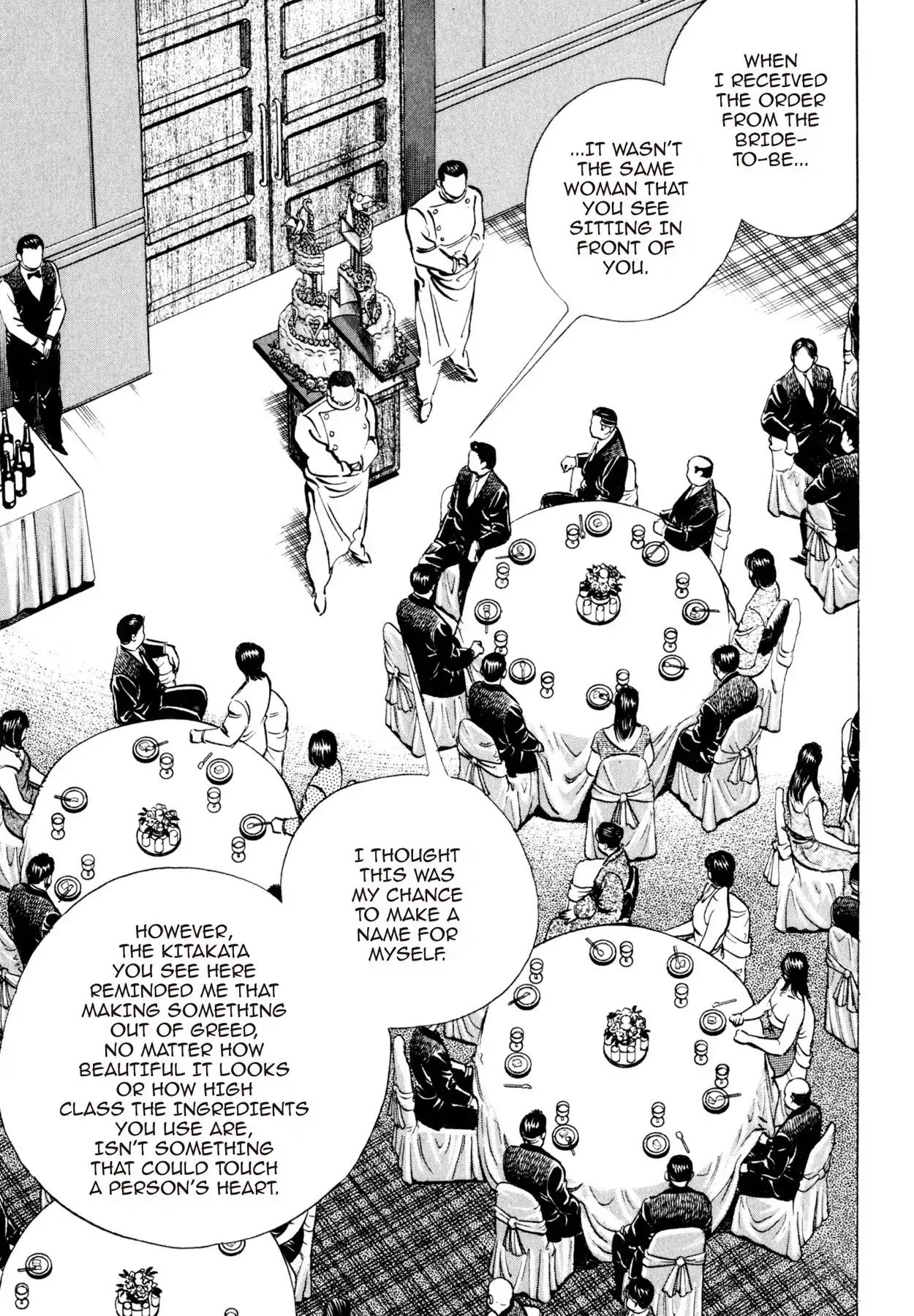 Shoku King Chapter 98 page 16 - Chapter 98: THE CELEBRATORY WEDDING CAKE