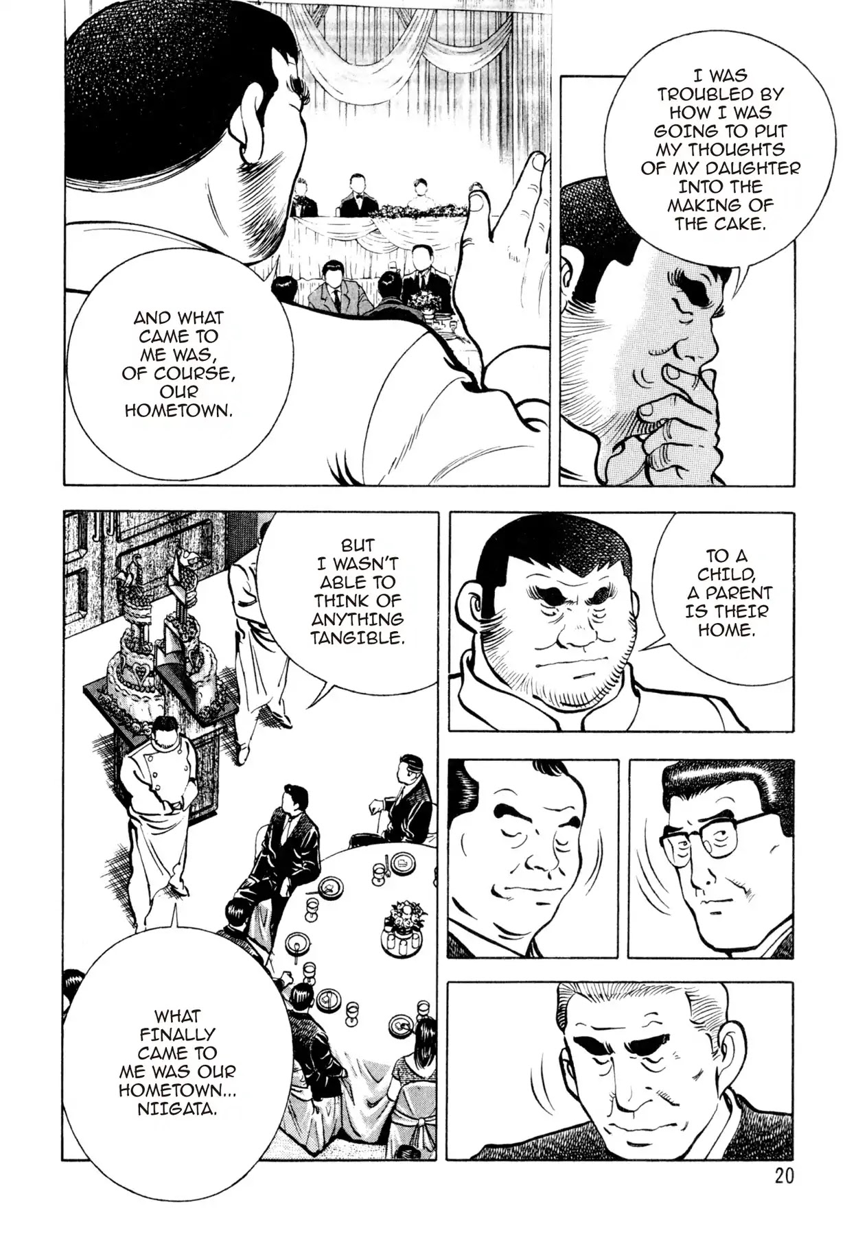 Shoku King Chapter 98 page 18 - Chapter 98: THE CELEBRATORY WEDDING CAKE