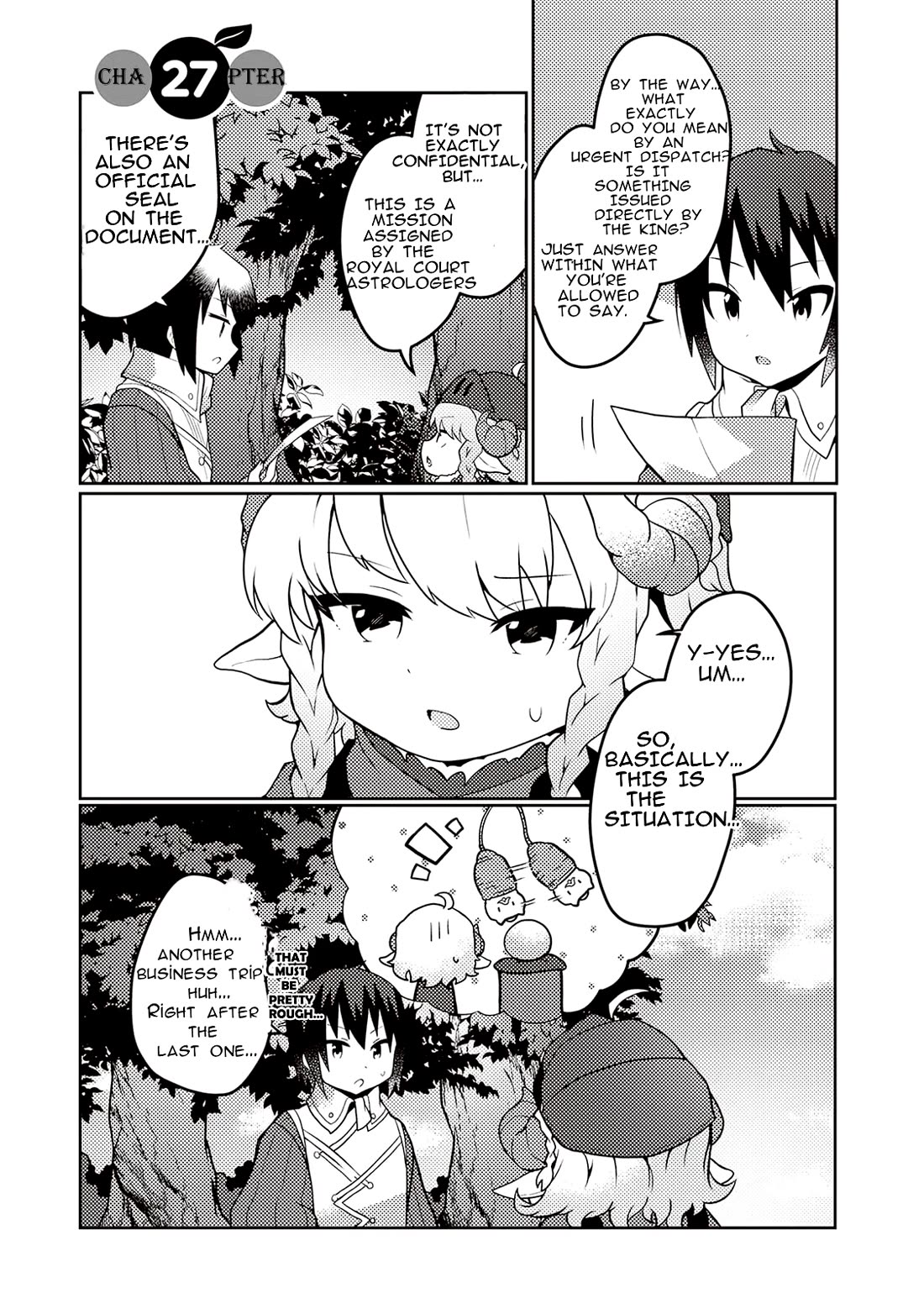 Shokubutsu Mahou Chito de Nonbiri Ryoshu Seikatsu Hajimemasu Zense no Chishiki o Kushi Shite Nogyo Shitara, Gyakuten Jinsei Hajimatta Kudan Chapter 27 page 1 - Chapter 27