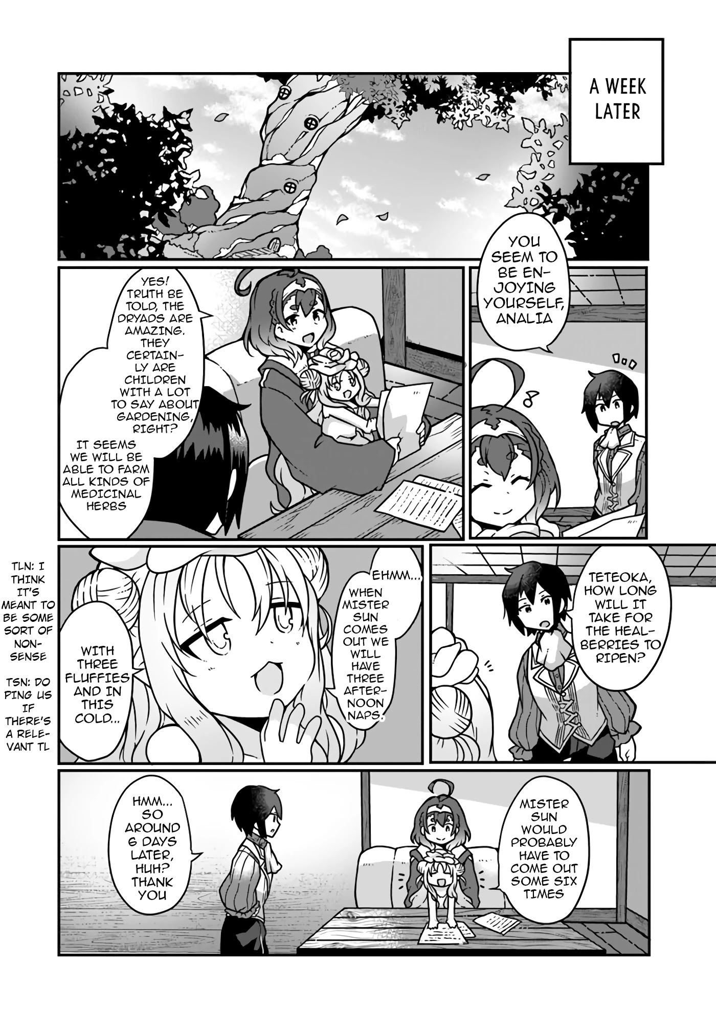 Shokubutsu Mahou Chito de Nonbiri Ryoshu Seikatsu Hajimemasu Zense no Chishiki o Kushi Shite Nogyo Shitara, Gyakuten Jinsei Hajimatta Kudan Chapter 4 page 14 - Chapter 4