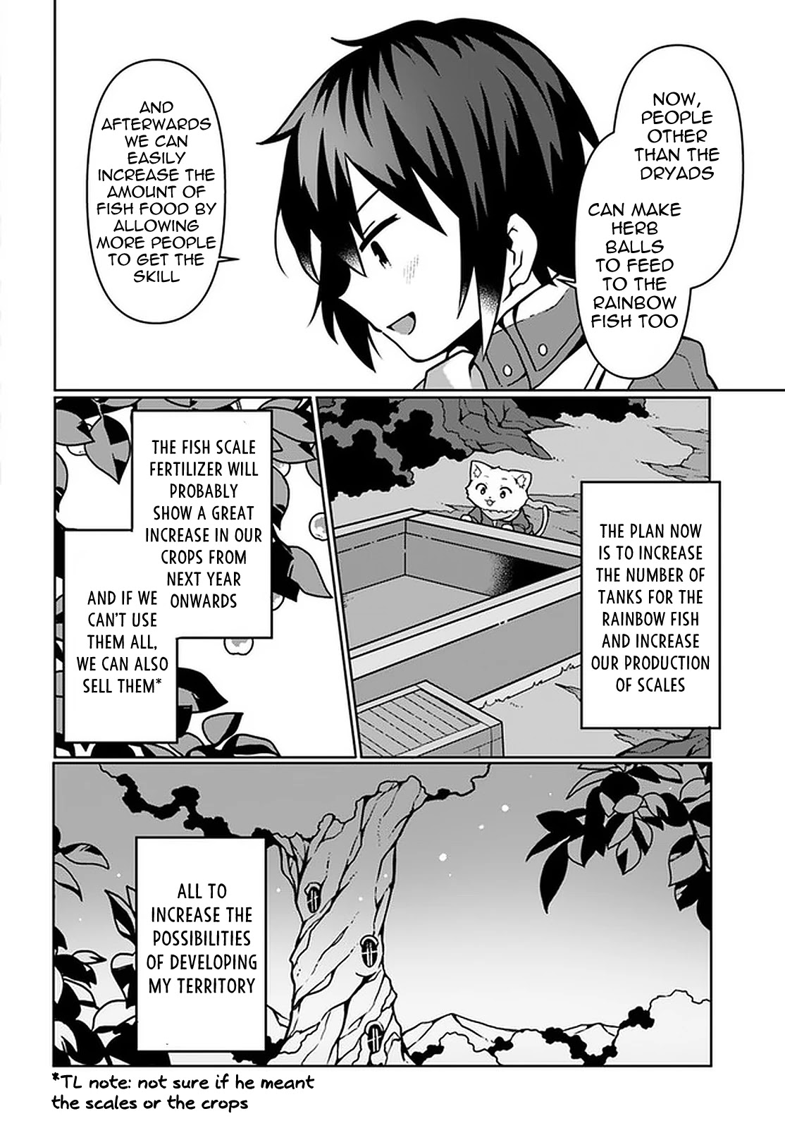 Shokubutsu Mahou Chito de Nonbiri Ryoshu Seikatsu Hajimemasu Zense no Chishiki o Kushi Shite Nogyo Shitara, Gyakuten Jinsei Hajimatta Kudan Chapter 9 page 22 - Chapter 9