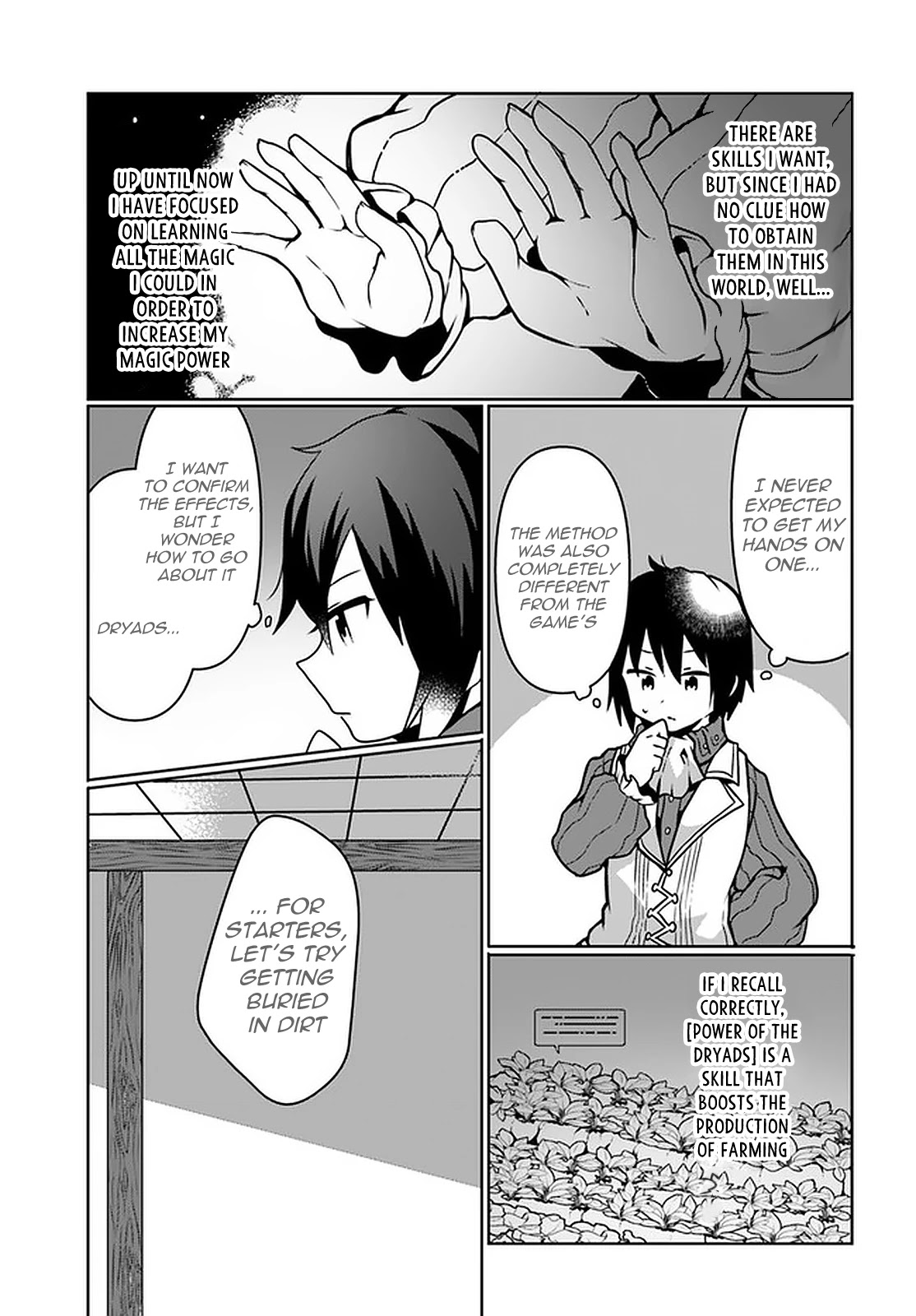 Shokubutsu Mahou Chito de Nonbiri Ryoshu Seikatsu Hajimemasu Zense no Chishiki o Kushi Shite Nogyo Shitara, Gyakuten Jinsei Hajimatta Kudan Chapter 9 page 9 - Chapter 9
