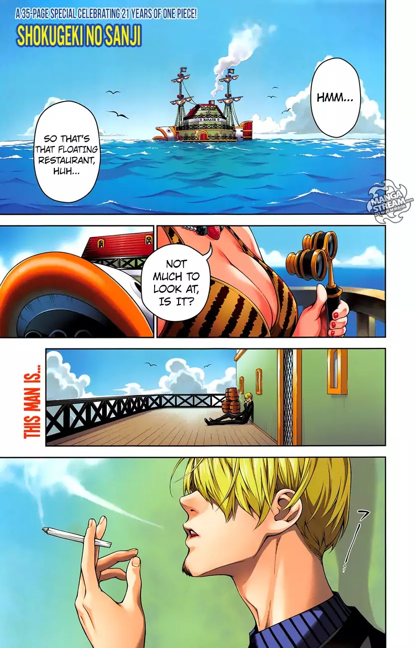 Shokugeki no Sanji Chapter 1 page 1 - Chapter 1: Oneshot