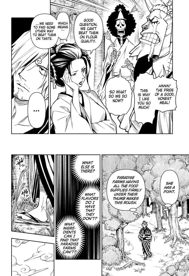 Shokugeki no Sanji Chapter 5 page 14 - Chapter 5: Crooked Cooks, Soba Salvation