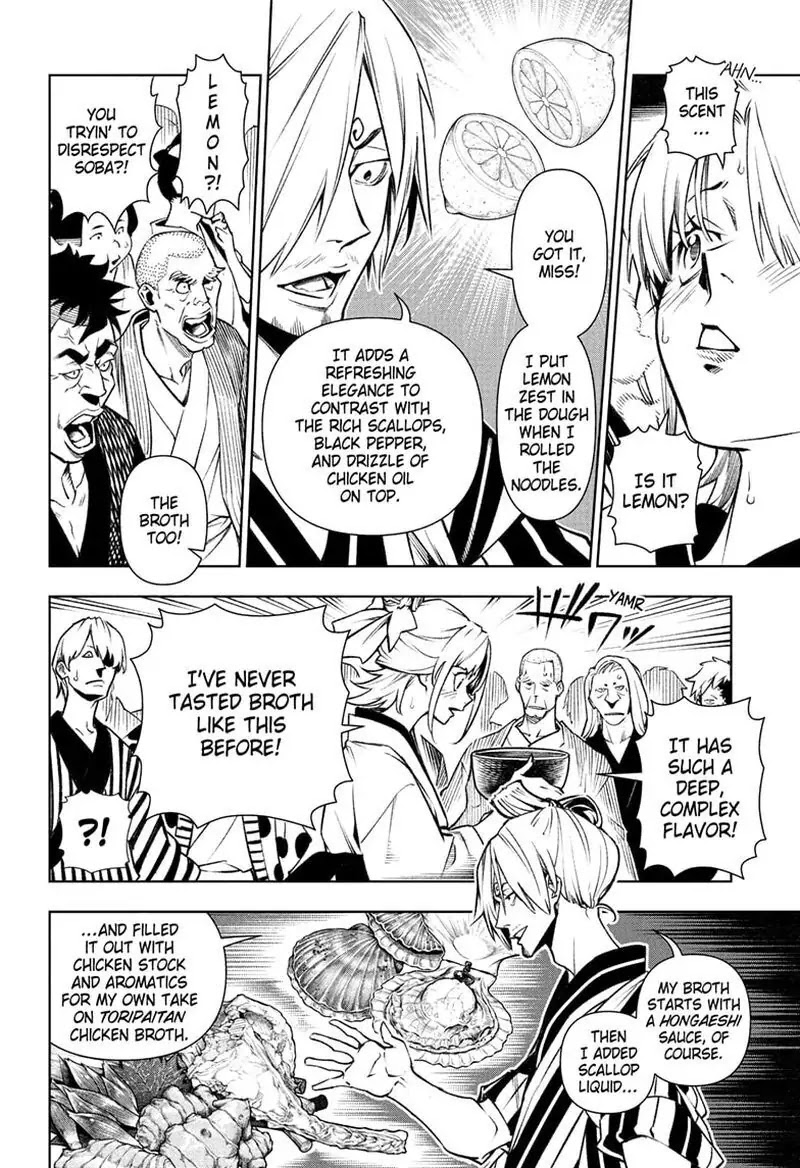 Shokugeki no Sanji Chapter 5 page 22 - Chapter 5: Crooked Cooks, Soba Salvation