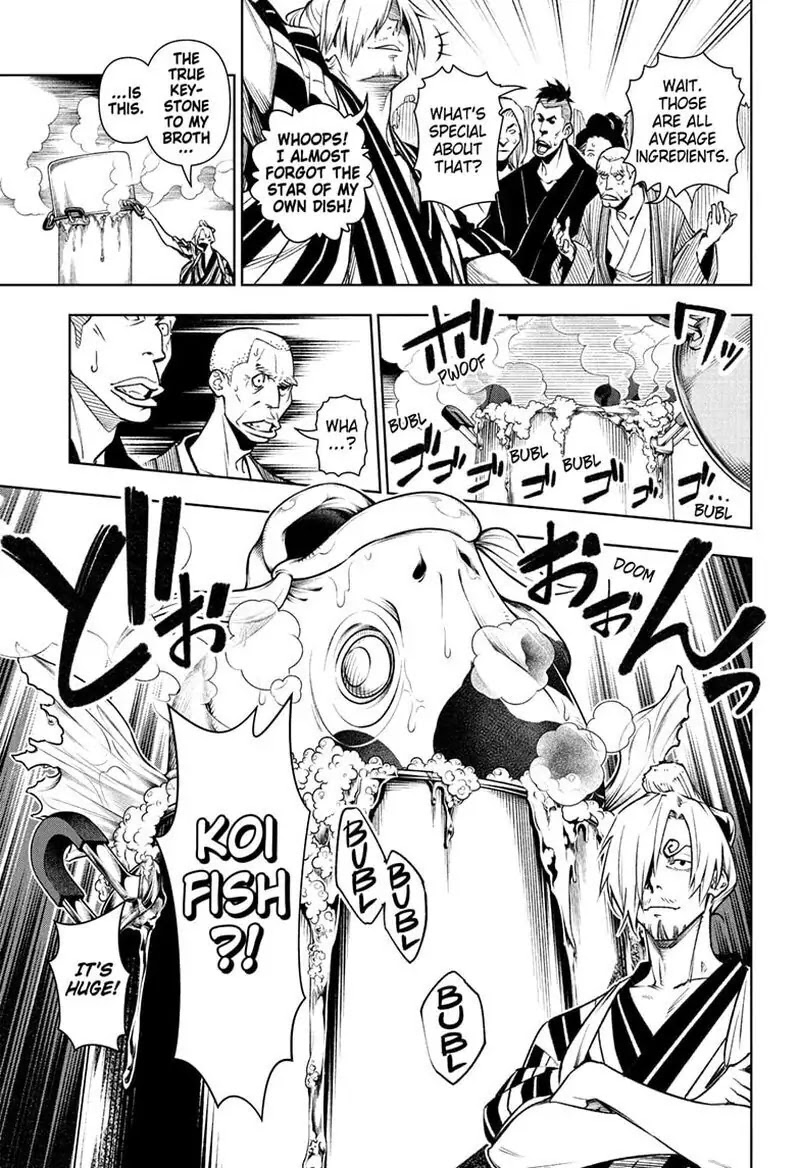 Shokugeki no Sanji Chapter 5 page 23 - Chapter 5: Crooked Cooks, Soba Salvation