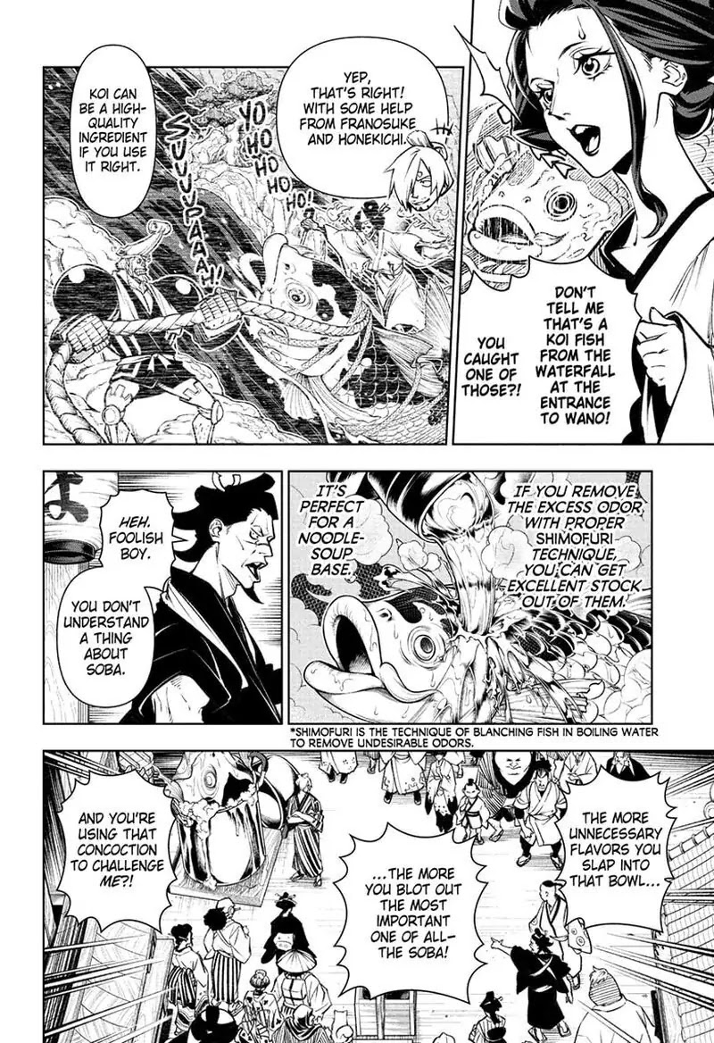 Shokugeki no Sanji Chapter 5 page 24 - Chapter 5: Crooked Cooks, Soba Salvation