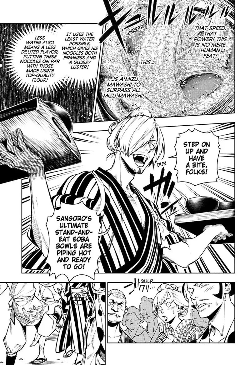 Shokugeki no Sanji Chapter 5 page 29 - Chapter 5: Crooked Cooks, Soba Salvation