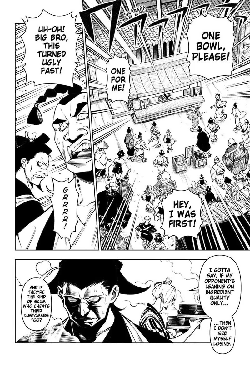 Shokugeki no Sanji Chapter 5 page 30 - Chapter 5: Crooked Cooks, Soba Salvation