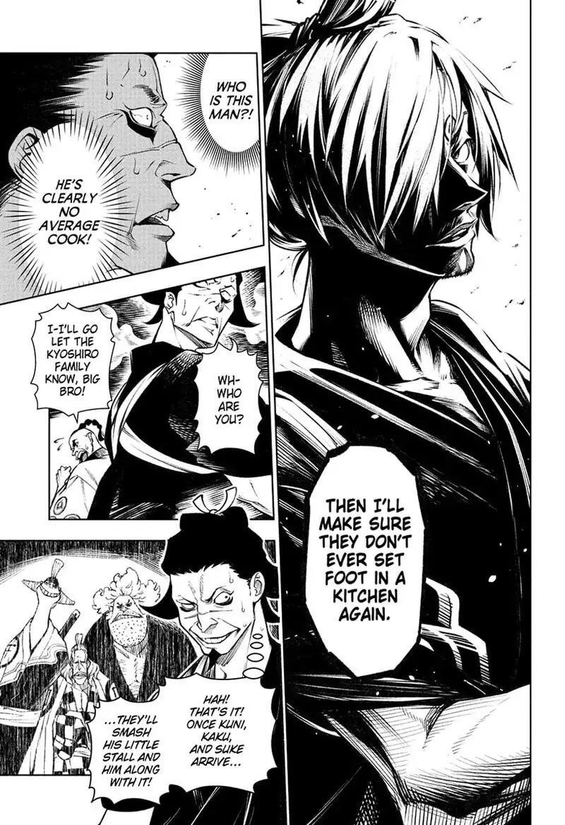 Shokugeki no Sanji Chapter 5 page 31 - Chapter 5: Crooked Cooks, Soba Salvation