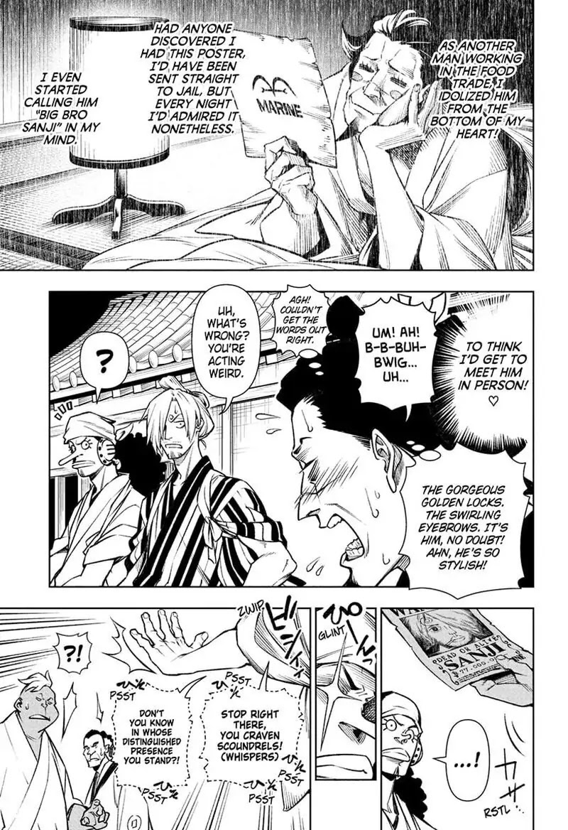 Shokugeki no Sanji Chapter 5 page 33 - Chapter 5: Crooked Cooks, Soba Salvation