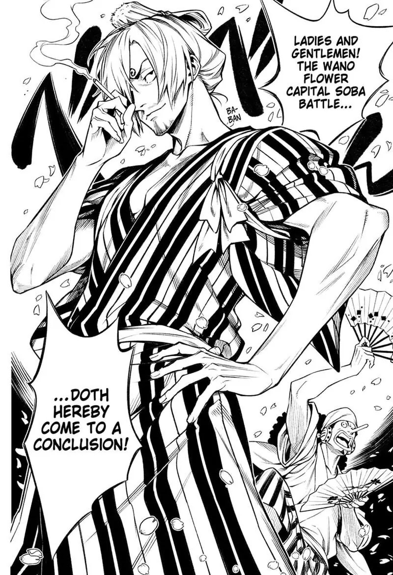Shokugeki no Sanji Chapter 5 page 37 - Chapter 5: Crooked Cooks, Soba Salvation