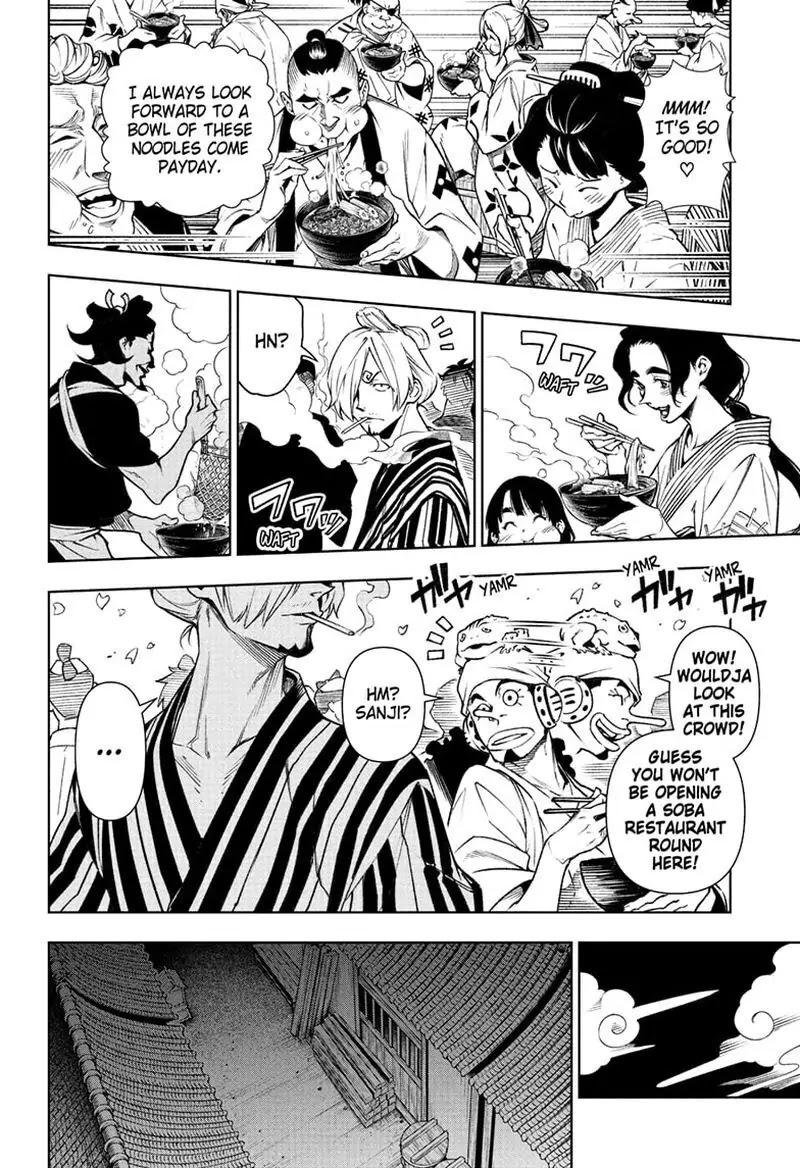 Shokugeki no Sanji Chapter 5 page 6 - Chapter 5: Crooked Cooks, Soba Salvation