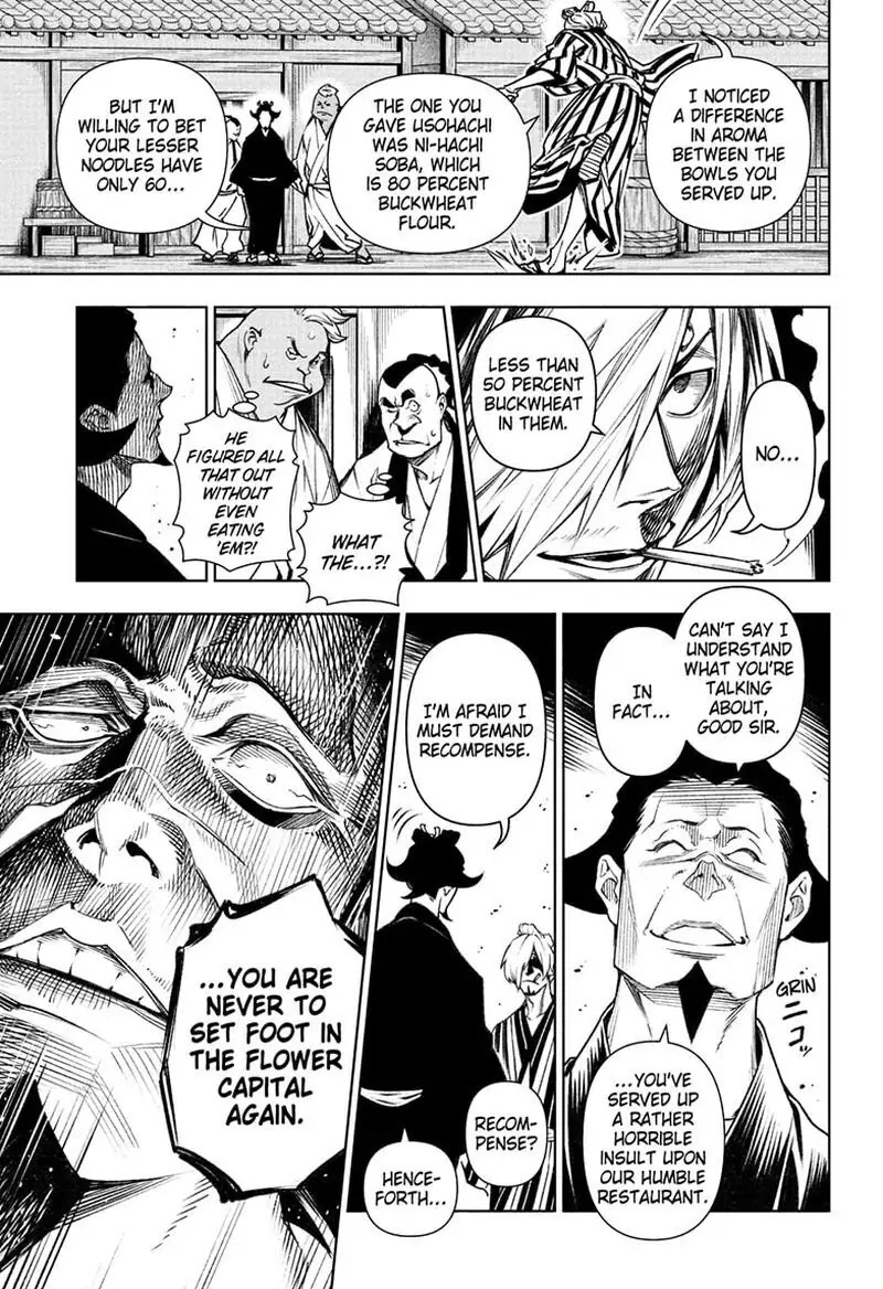 Shokugeki no Sanji Chapter 5 page 9 - Chapter 5: Crooked Cooks, Soba Salvation