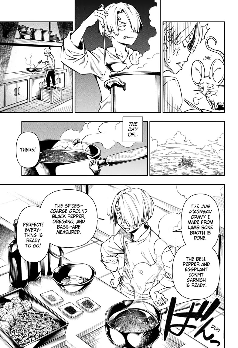 Shokugeki no Sanji Chapter 6 page 13 - Chapter 6: Second in Command [END]