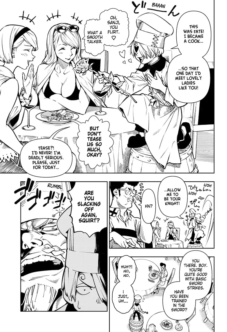 Shokugeki no Sanji Chapter 6 page 3 - Chapter 6: Second in Command [END]