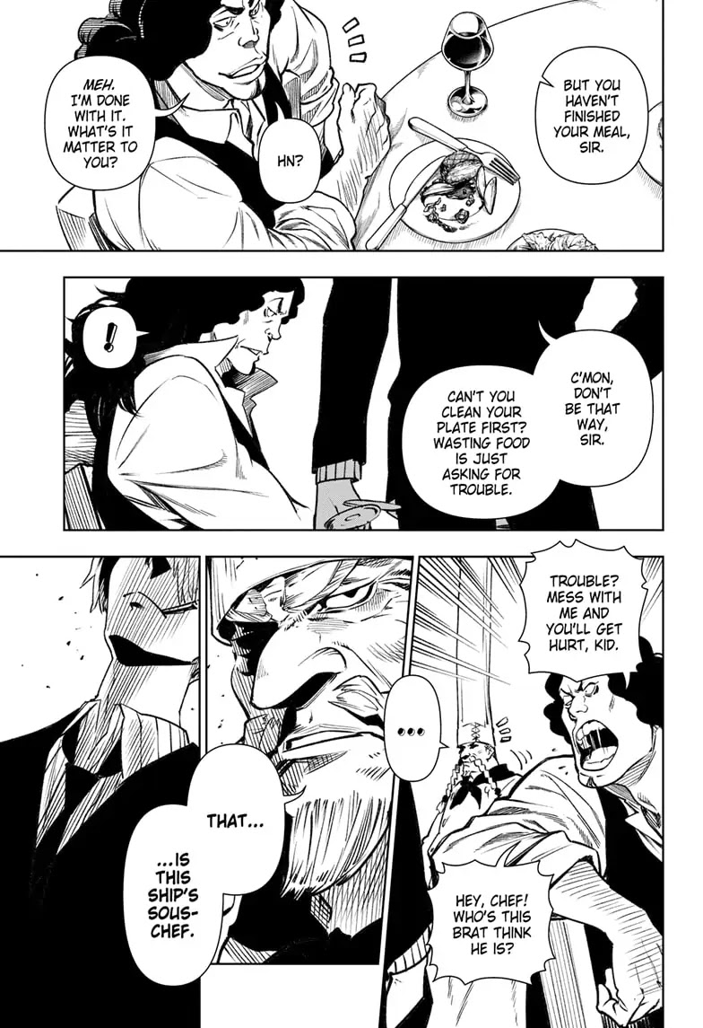 Shokugeki no Sanji Chapter 6 page 36 - Chapter 6: Second in Command [END]