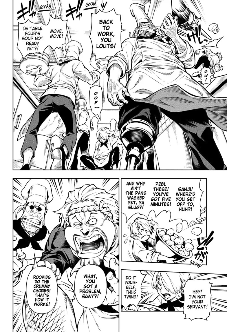 Shokugeki no Sanji Chapter 6 page 4 - Chapter 6: Second in Command [END]