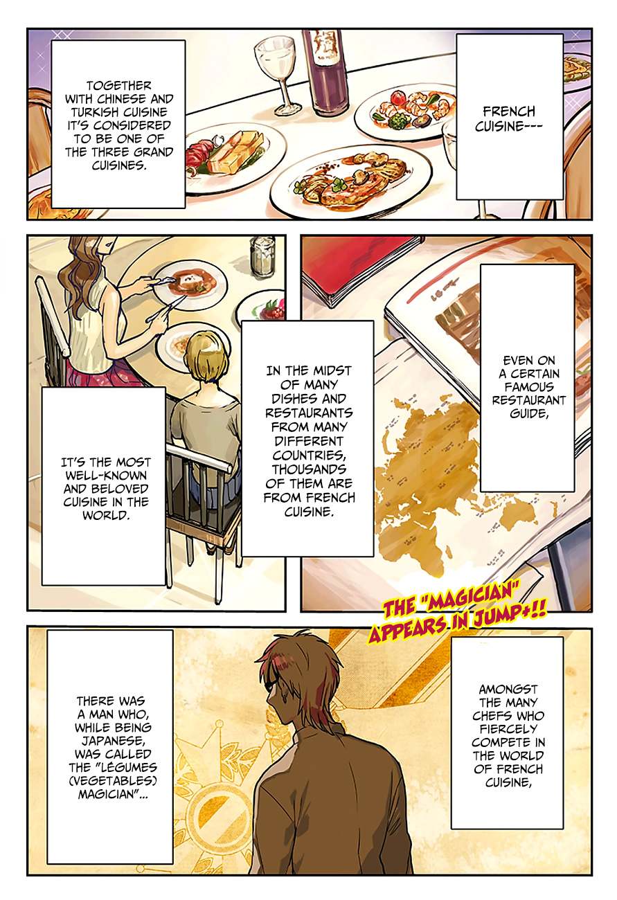 Shokugeki no Soma - Etoile Chapter 1.2 page 2 - Chapter 1 v2 : The Man Called the "Legumes Magician"
