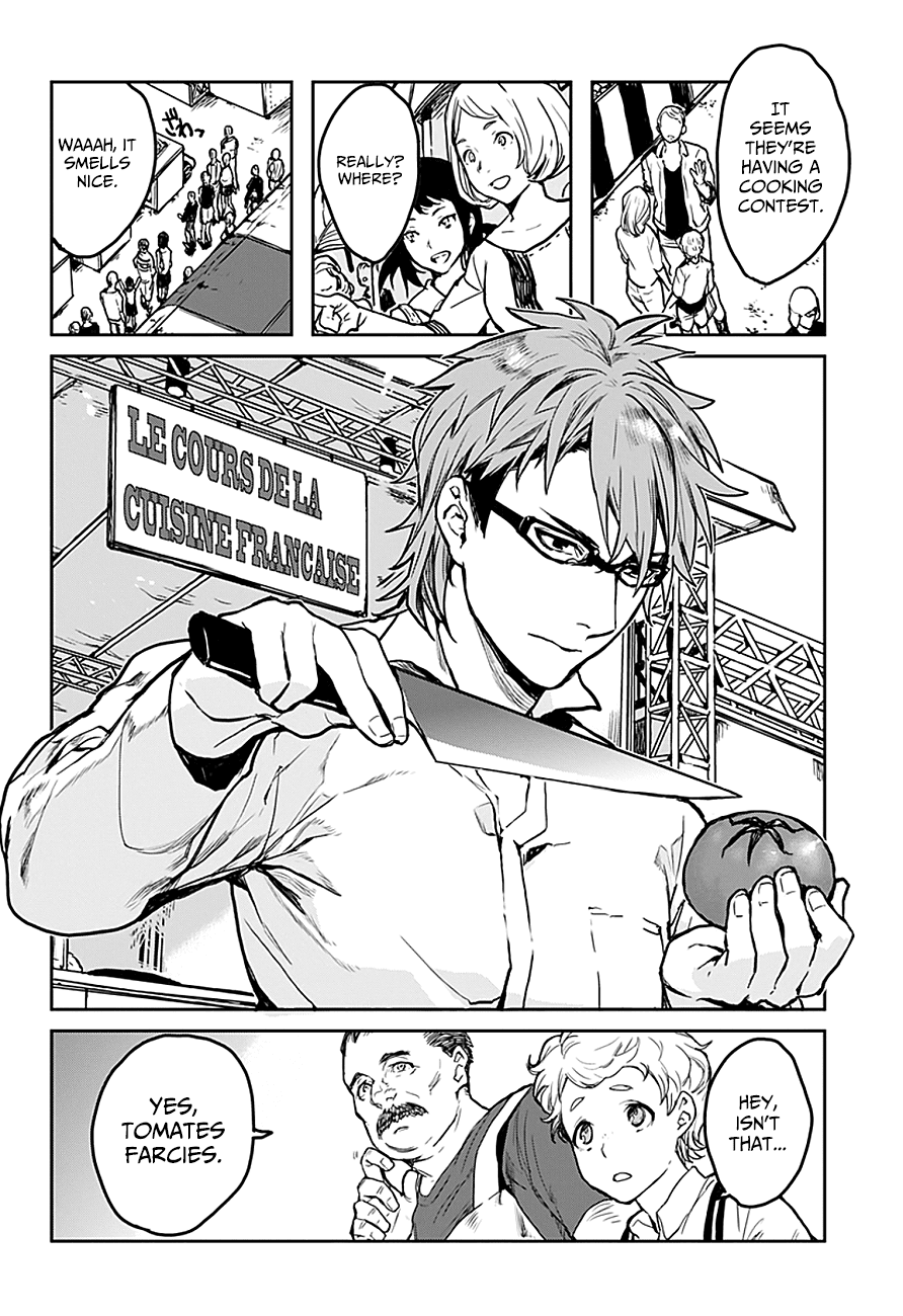 Shokugeki no Soma - Etoile Chapter 1.2 page 23 - Chapter 1 v2 : The Man Called the "Legumes Magician"
