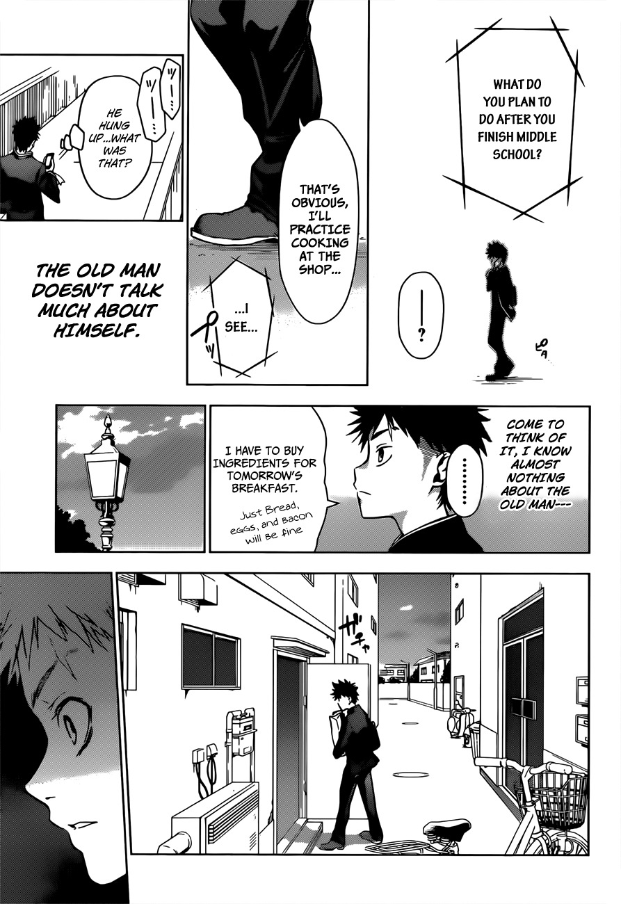 Shokugeki no Soma Chapter 1 page 15 - Chapter 1 : The Endless Wilderness