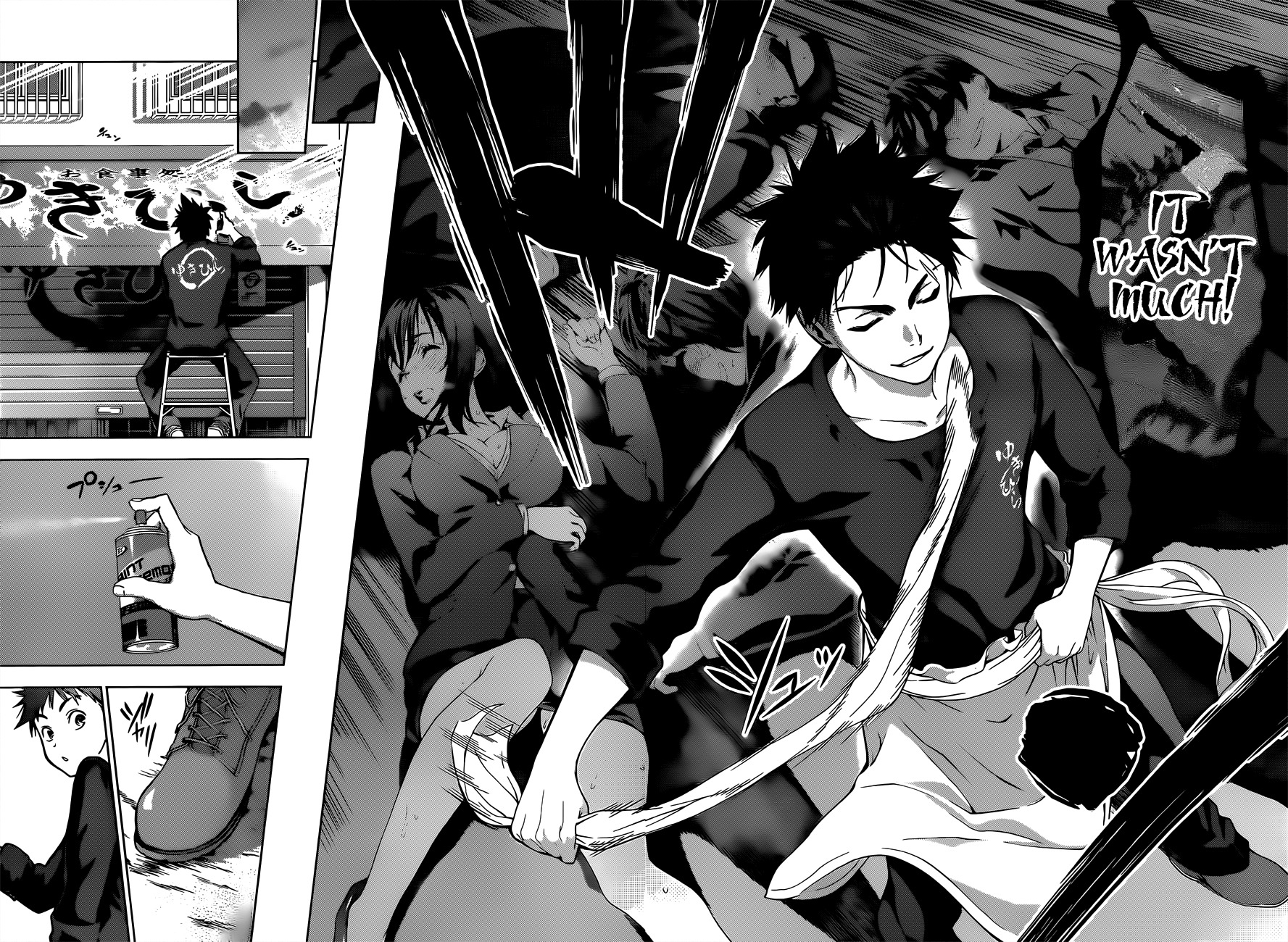 Shokugeki no Soma Chapter 1 page 34 - Chapter 1 : The Endless Wilderness