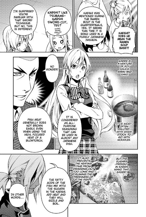 Shokugeki no Soma Chapter 100 page 10 - Chapter 100 : A Sharp Point