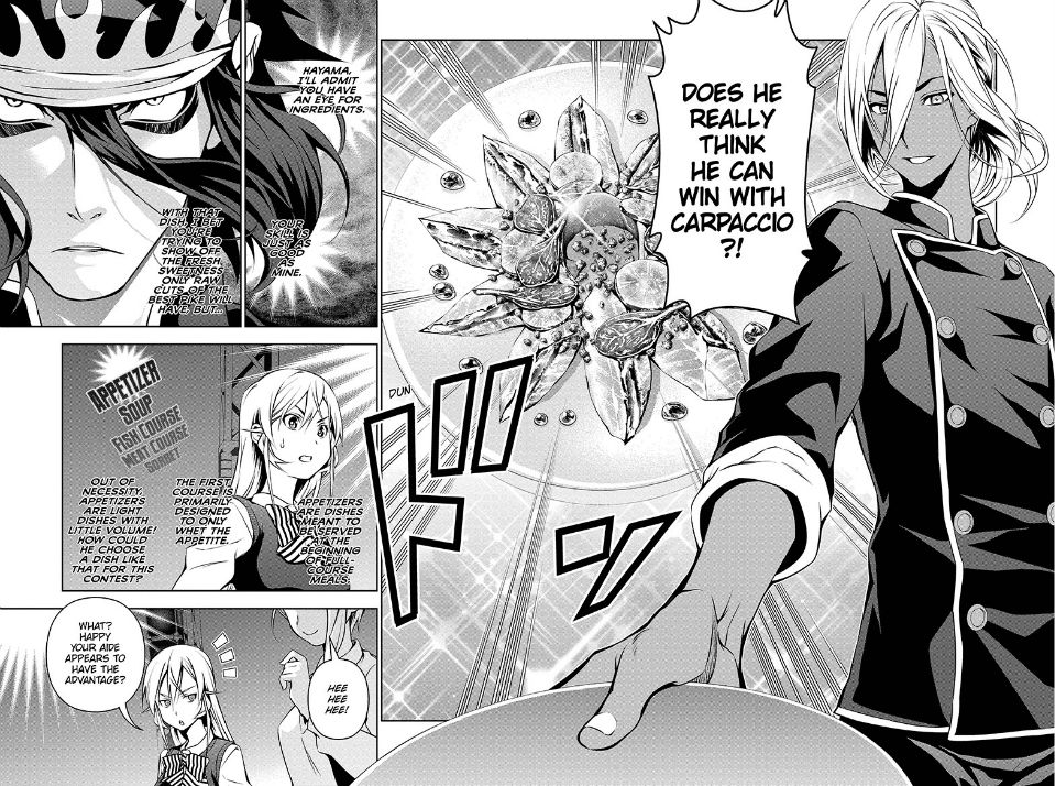 Shokugeki no Soma Chapter 100 page 2 - Chapter 100 : A Sharp Point