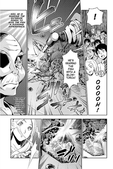 Shokugeki no Soma Chapter 100 page 4 - Chapter 100 : A Sharp Point