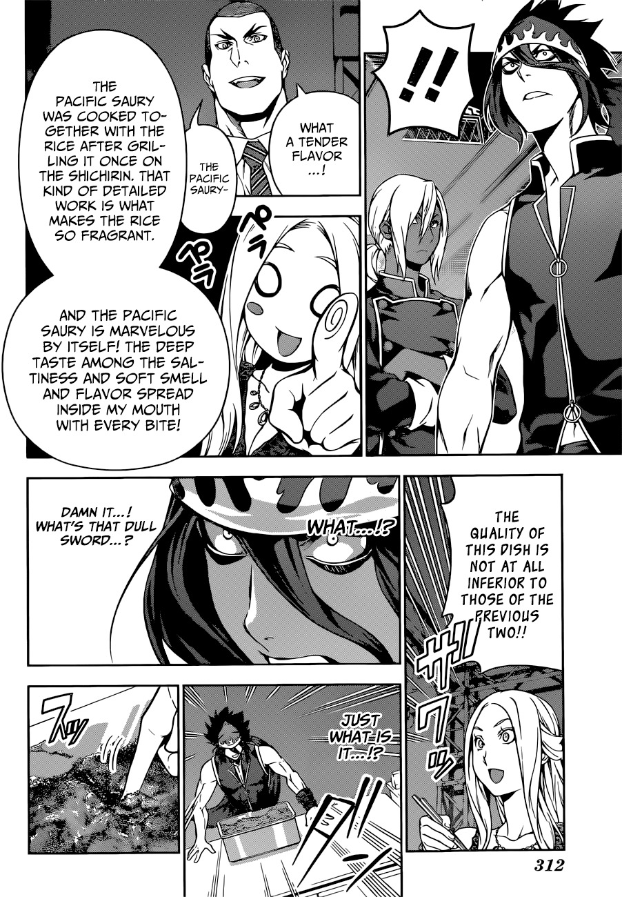 Shokugeki no Soma Chapter 101 page 10 - Chapter 101 : A Fine Tempered Sword
