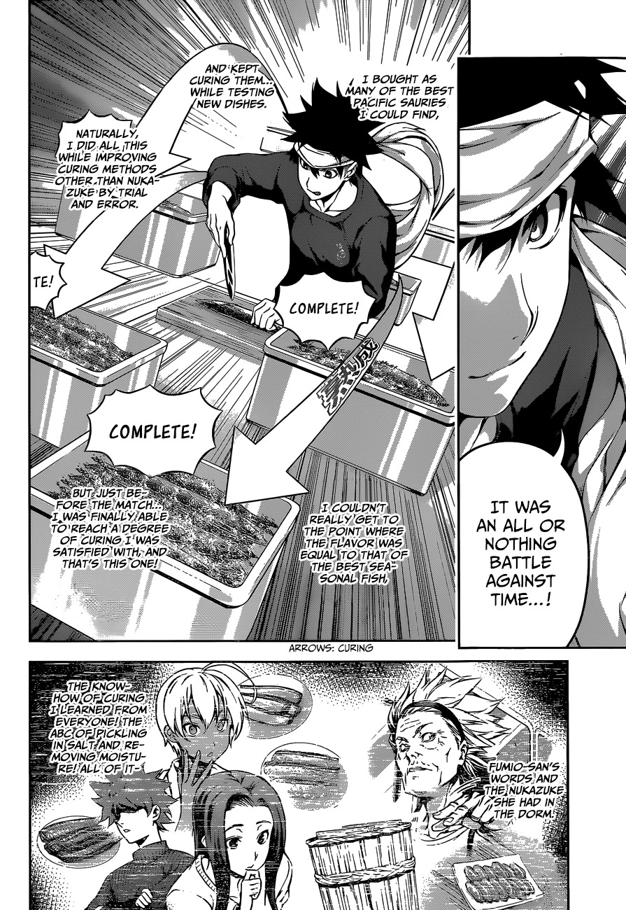 Shokugeki no Soma Chapter 101 page 12 - Chapter 101 : A Fine Tempered Sword