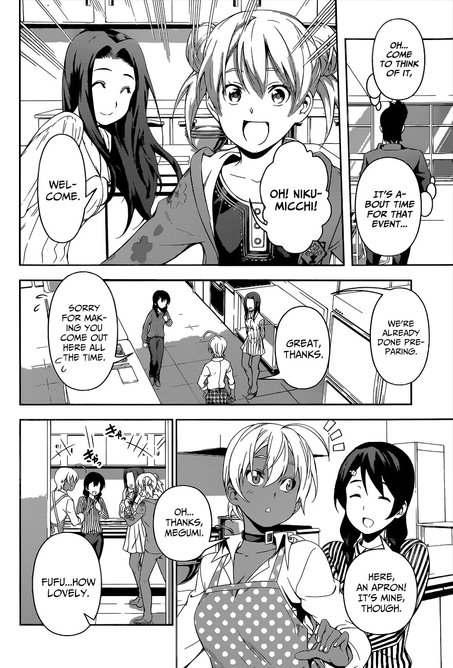 Shokugeki no Soma Chapter 105 page 3 - Chapter 105 : Stagiaire