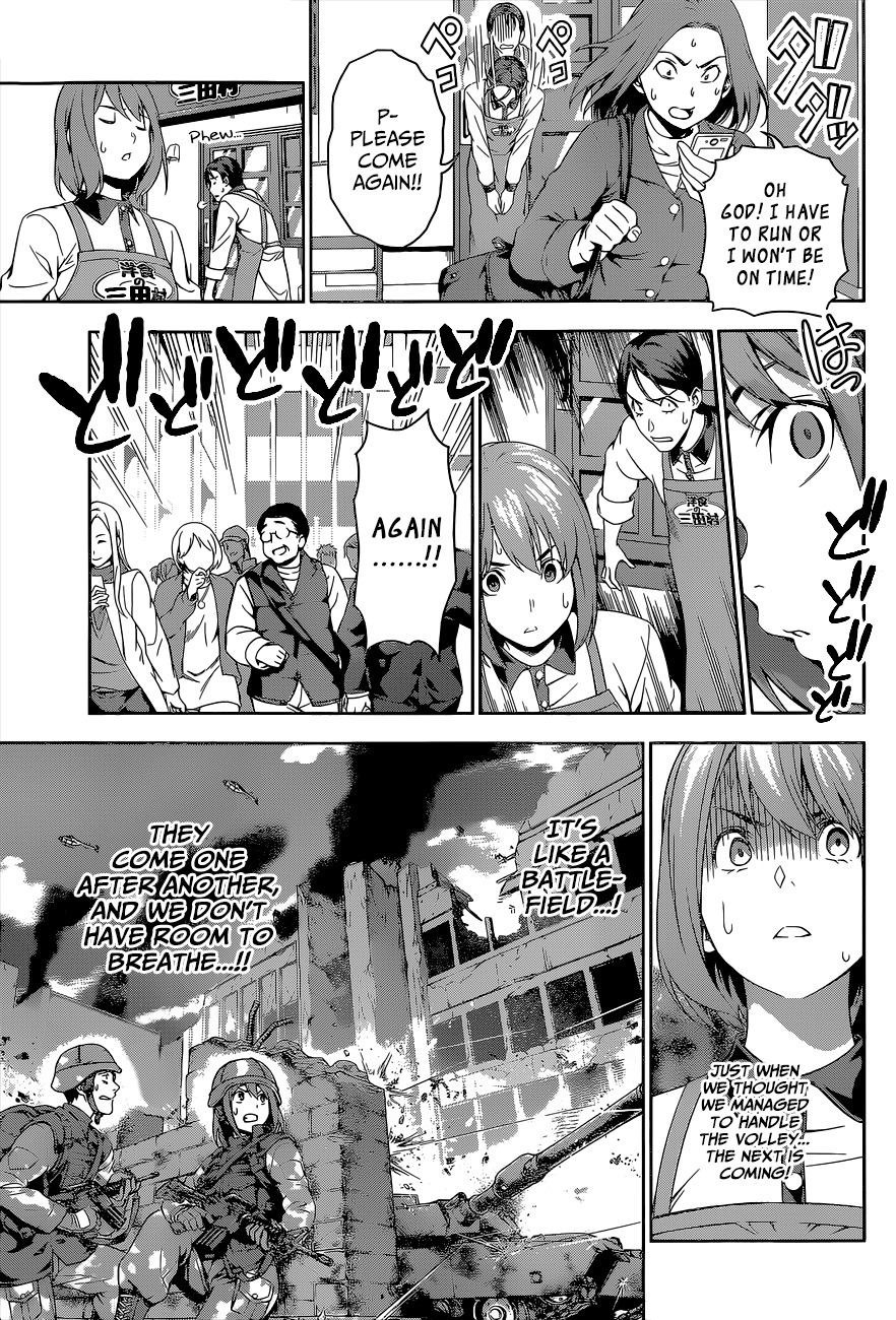 Shokugeki no Soma Chapter 106 page 15 - Chapter 106 : A Busy Restaurant with Many Problems