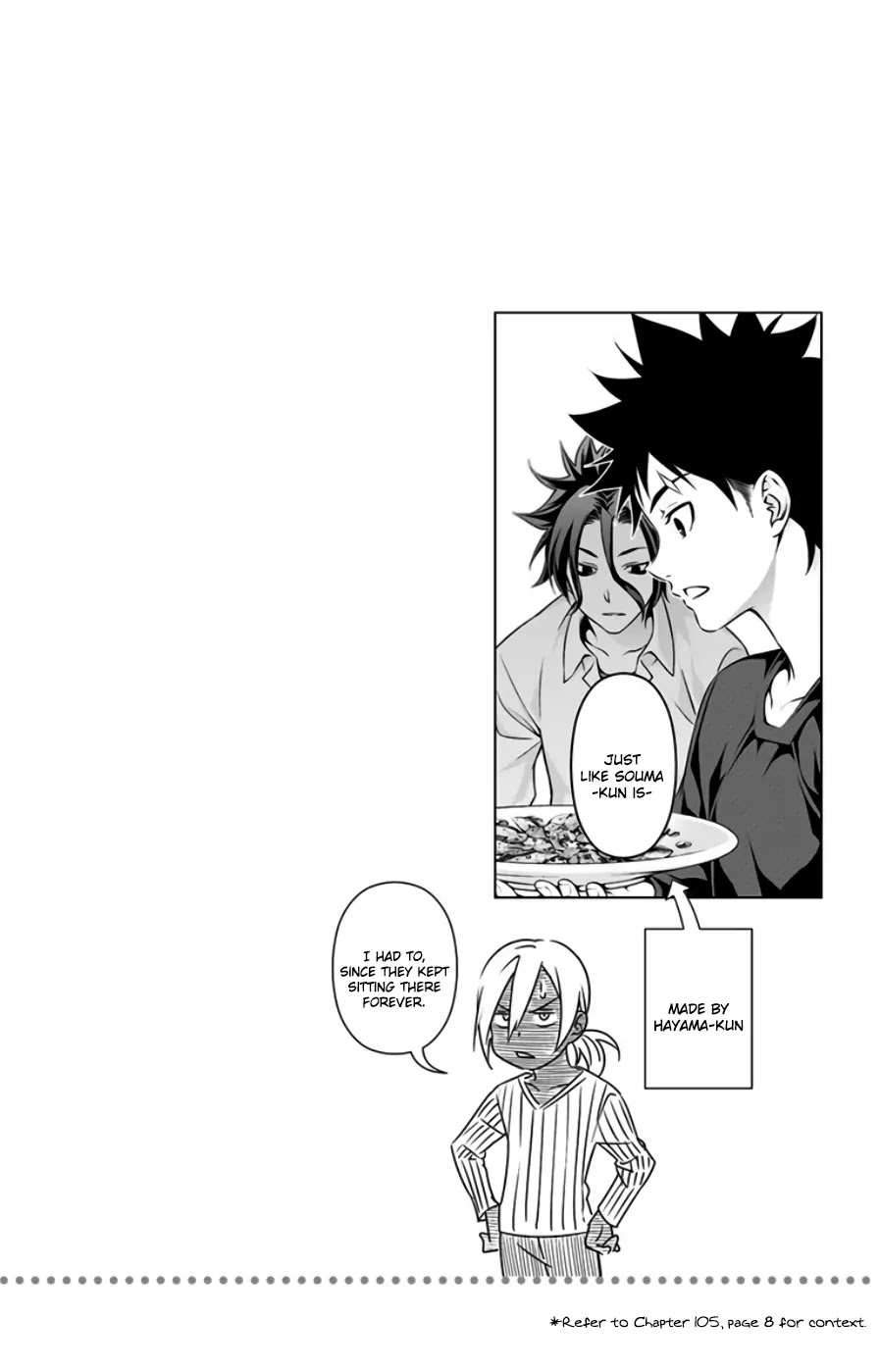 Shokugeki no Soma Chapter 109.5 page 6 - Chapter 109.5: Extras