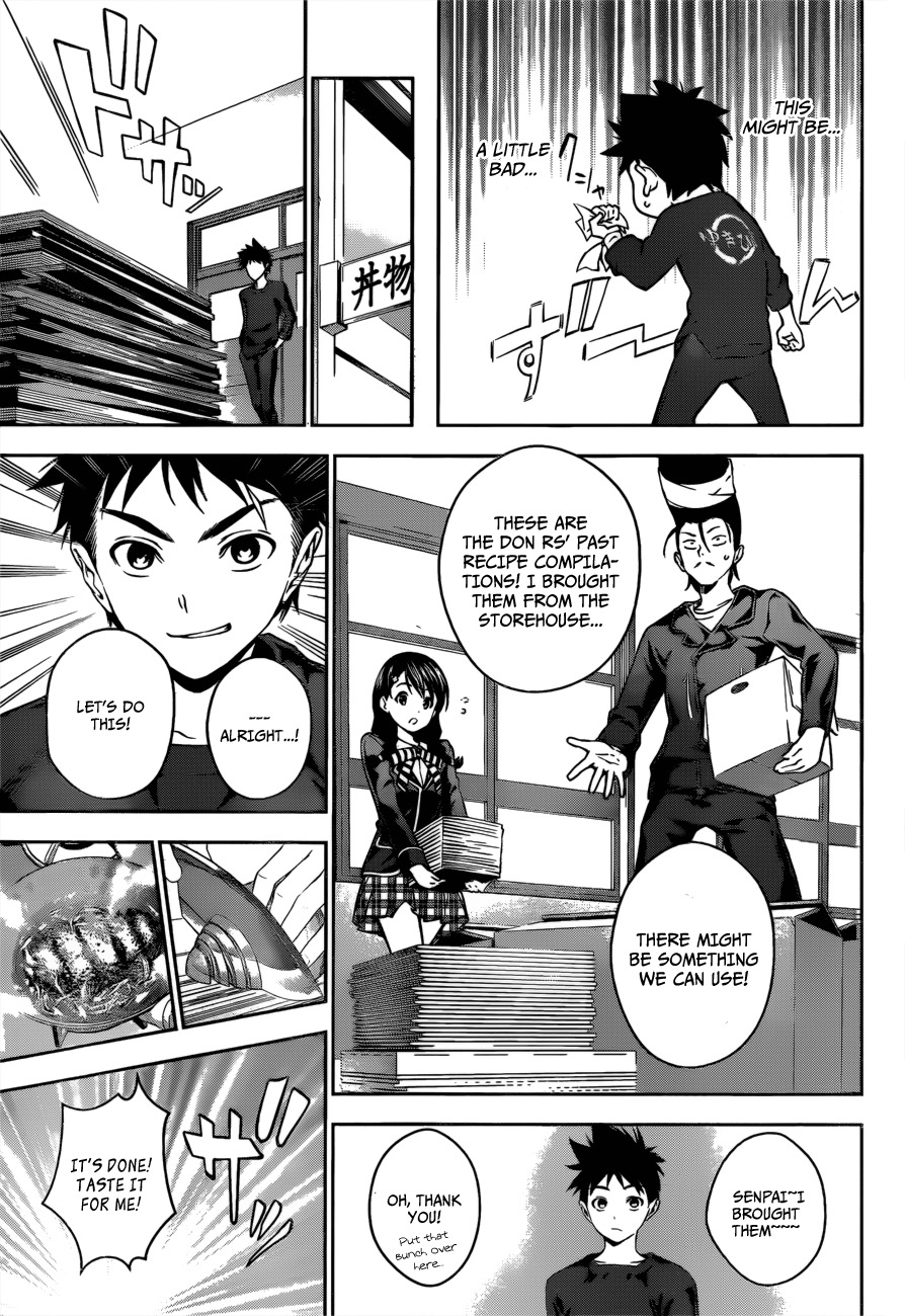 Shokugeki no Soma Chapter 11 page 10 - Chapter 11 : The Night Before The Showdown
