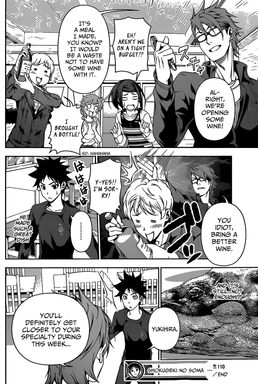 Shokugeki no Soma Chapter 110 page 19 - Chapter 110 : El regreso del Mago